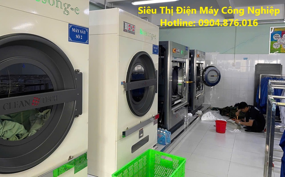 Hệ thống giặt là nhà máy thực phẩm